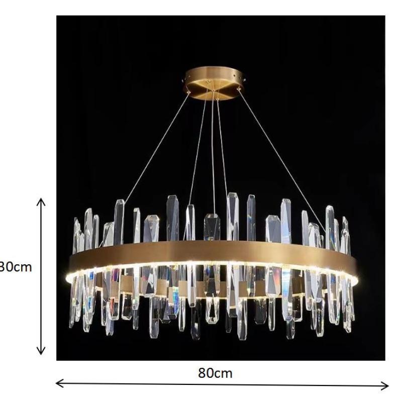 Marylin Moderno LED Lusso Lampadario Metallo Cristallo Soggiorno/Camera da Letto