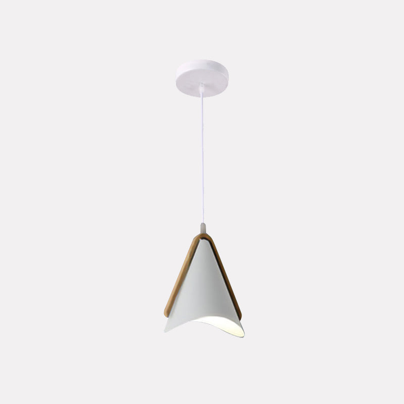 Valentina Moderne LED Legno/Metallo Cono Lampade a Sospensione Soggiorno/Camera da Letto