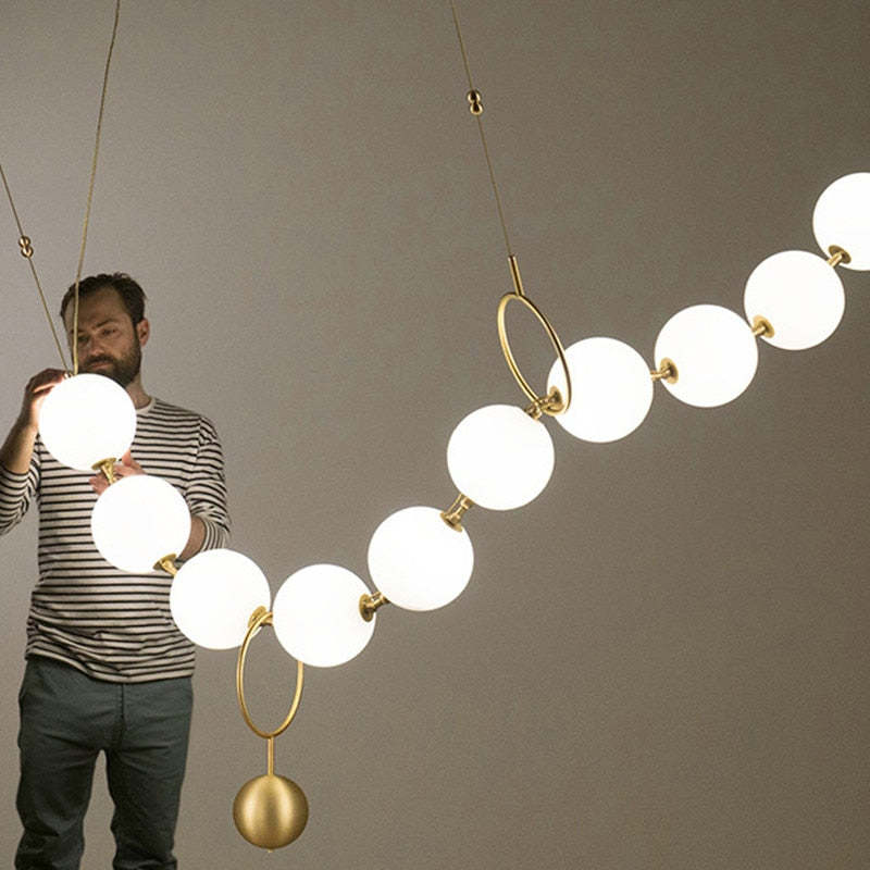 Valentina Postmoderna Palla Lampada a Sospensione Creativa Collana