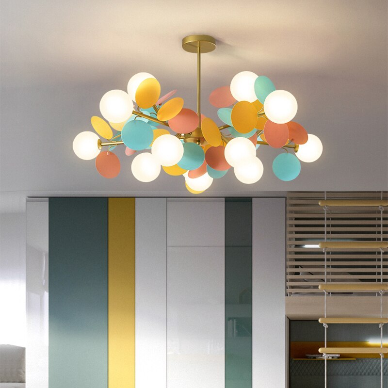 Jevon Moderni Bellissimi Soffitto LED Lampadari Acrilico Vetro Soggiorno/Camera da Letto