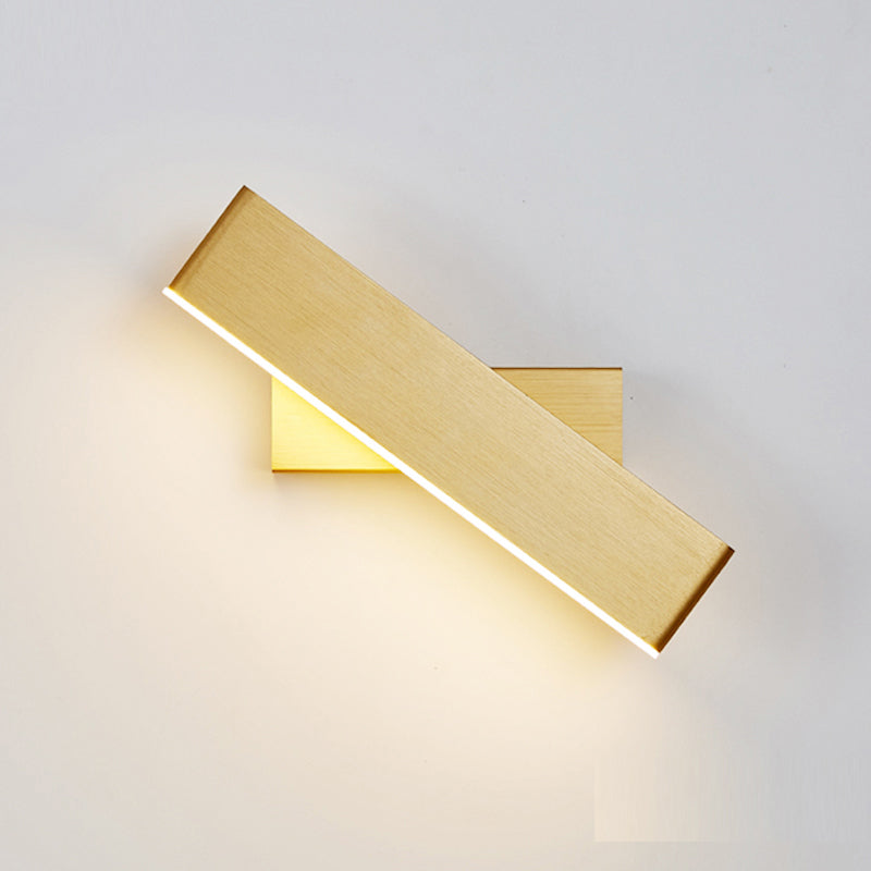 Arisha Moderna LED Applique Metallo Rettangolare