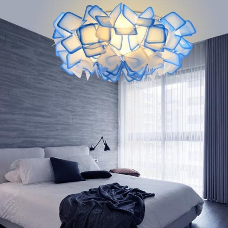 Aria Moderna LED Lampada a Sospensione Decorazione Floreale