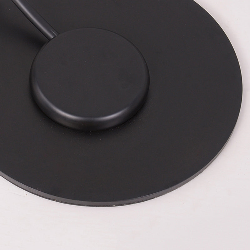 Arisha Moderna Design LED Lampada da Terra Metallo Nero Arco Soggiorno/Camera da Letto