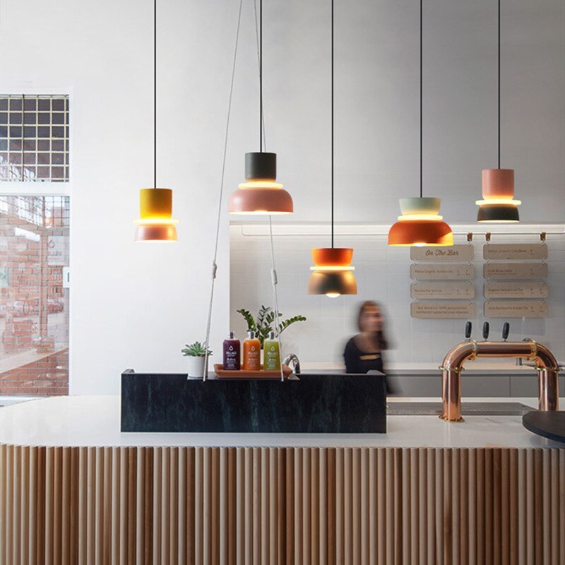 Valentina Moderni LED Lampade a Sospensione Metallo Sala Studio