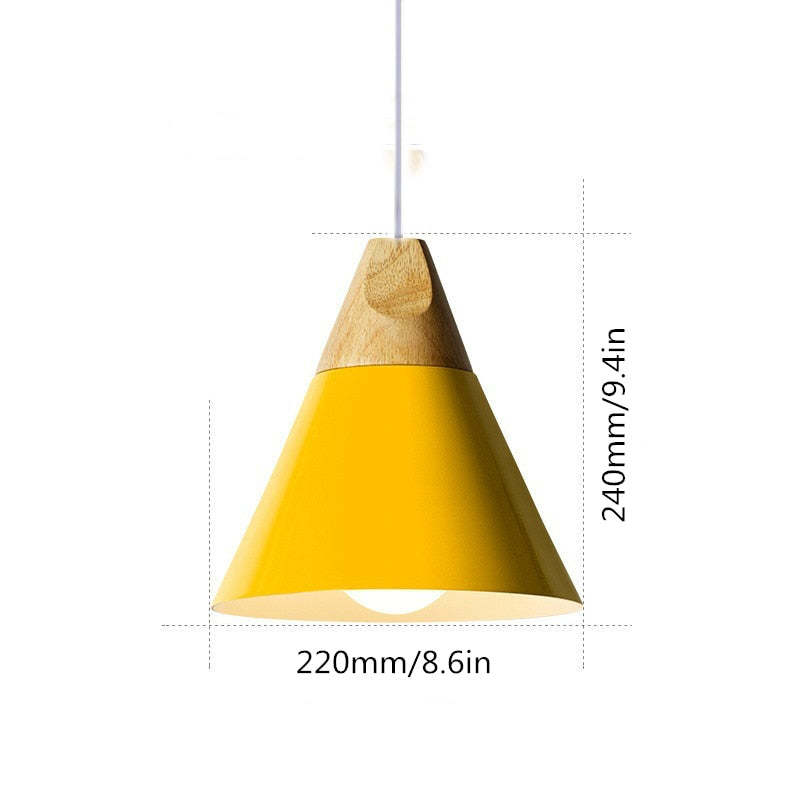 Valentina Moderno Semplice LED Lampada a Sospensione Multi-Forme Legno/Metallo Soggiorno/Camera da Letto/Cucina