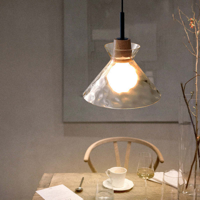 Arisha Minimalista LED Design Vetro Lampade a Sospensione Trasparente Soggiorno/Camera da Letto