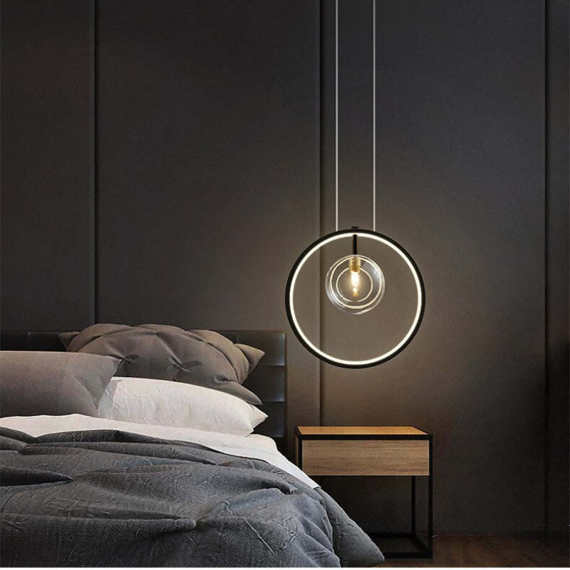 Nordic LED Moderno Bolle Vetro Lampade a Sospensione