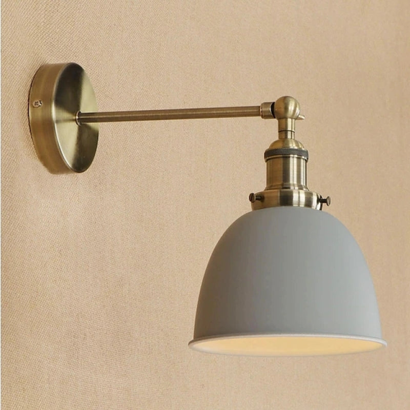 Epoch Moderno LED Minimalismo Applique Metallo Nero/Bianco/Grigio Camera da Letto