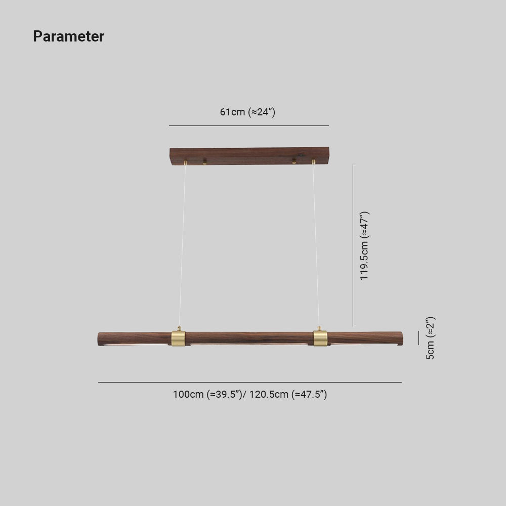 Muto Design Minimalista Moderni LED Lampade a Sospensione Legno Metallo Soggiorno/Camera da Letto