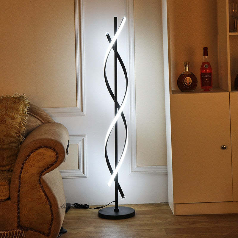 Mira Moderno LED Lineare Acrilico Lampade da Terra
