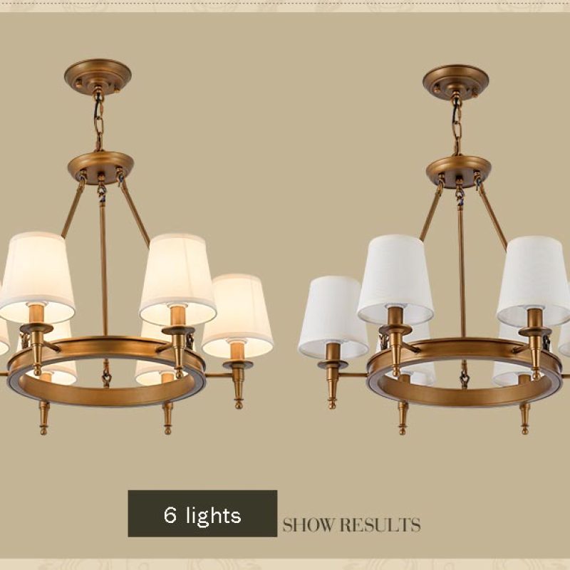Alessio Vintage Industriale LED Lampade a Sospensione Metallo Tessuto Nero/Marrone Sala da Pranzo