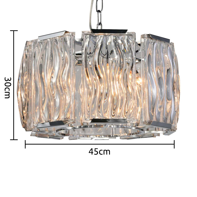 Marilyn Moderno LED Speciale Lampadario Cristallo Cancella/Champagne Soggiorno/Camera da Letto