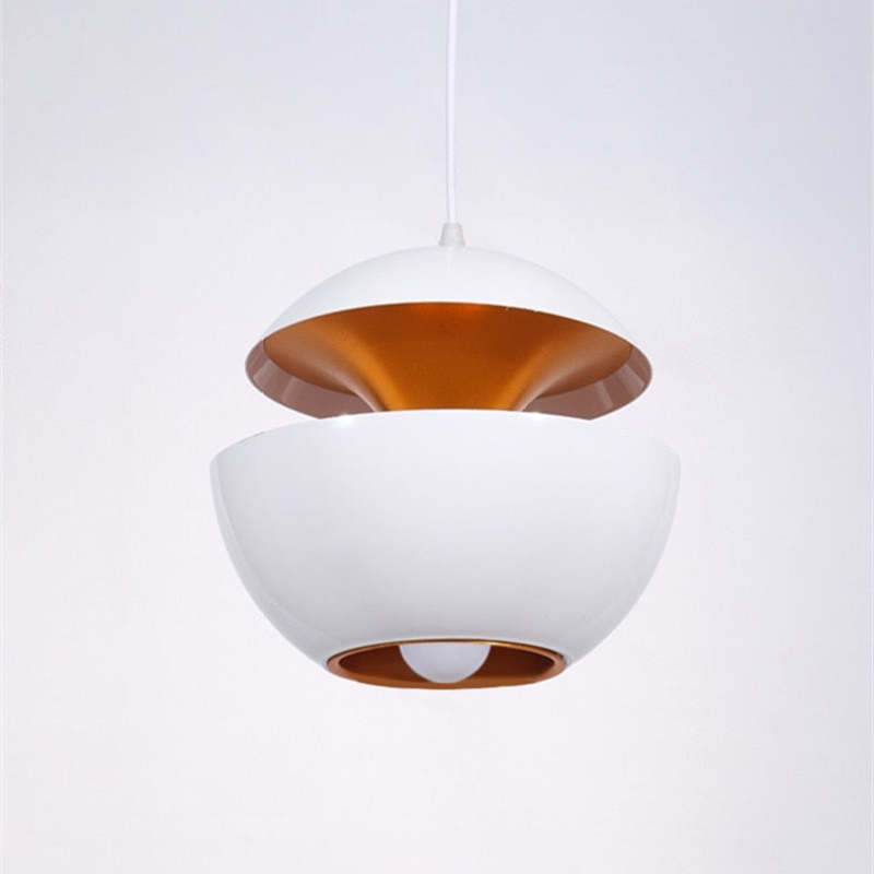 Arisha Moderno LED Urbano Lampade a Sospensione Metallo Nero/Bianco Soggiorno/Camera da Letto