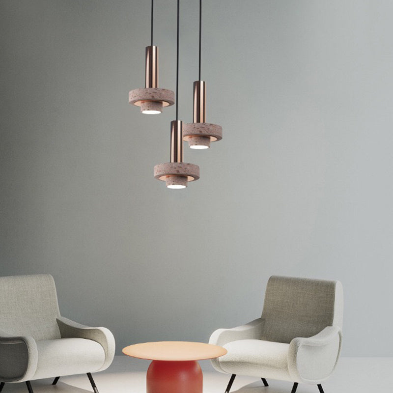 Zaid Lampade a Sospensione Colorate Terrazzo Moderne LED Arte Deco