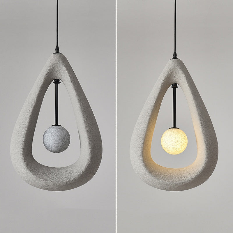 Avi Moderno PVC Sospensione Bianco Grigio Rosso Soggiorno Camera da letto