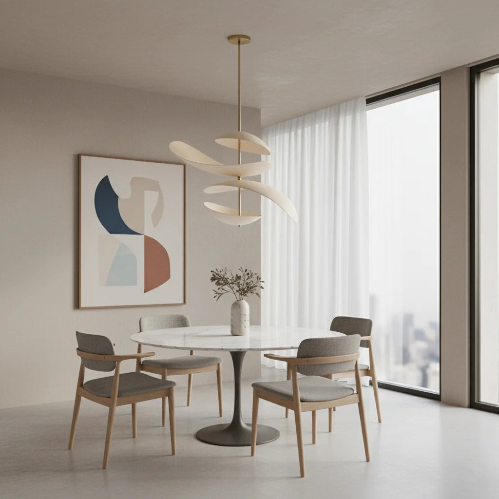 Unorara Lampada a Sospensione Premium Nordica Sospesa