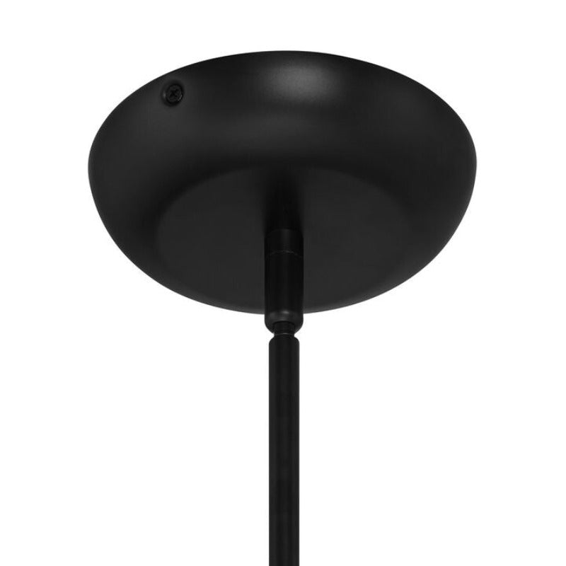 Silva Lampadario Moderno a LED in Metallo Nero Soggiorno Camera da letto