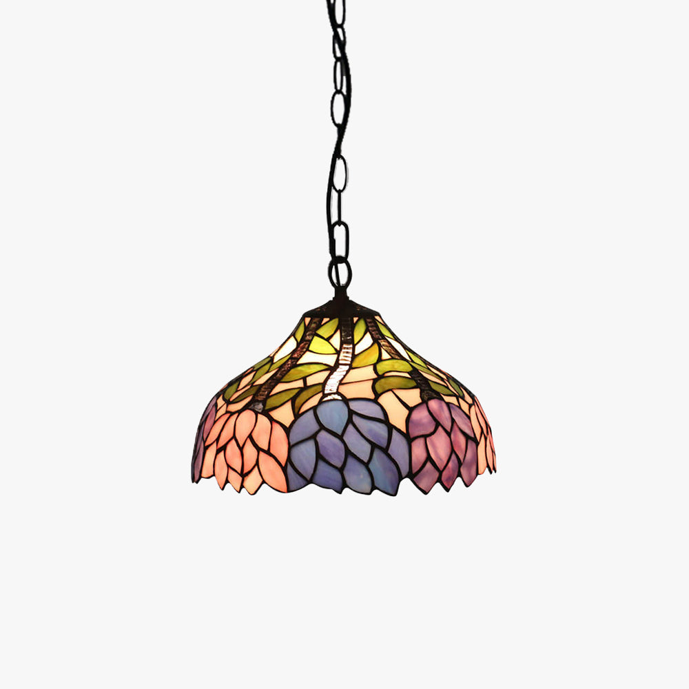 Tiffany Vintage Metallo Vetro Lampade a Sospensione Soggiorno Camera da Letto