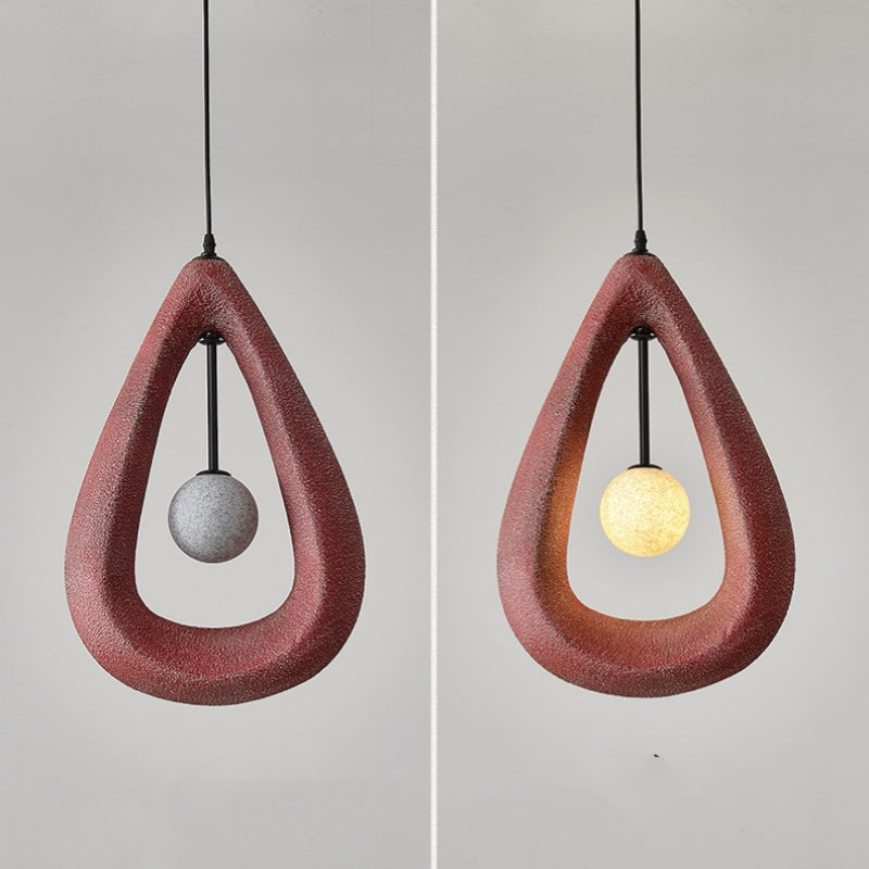 Avi Moderno PVC Sospensione Bianco Grigio Rosso Soggiorno Camera da letto