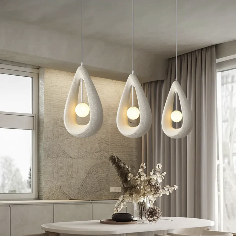 Avi Moderno PVC Sospensione Bianco Grigio Rosso Soggiorno Camera da letto