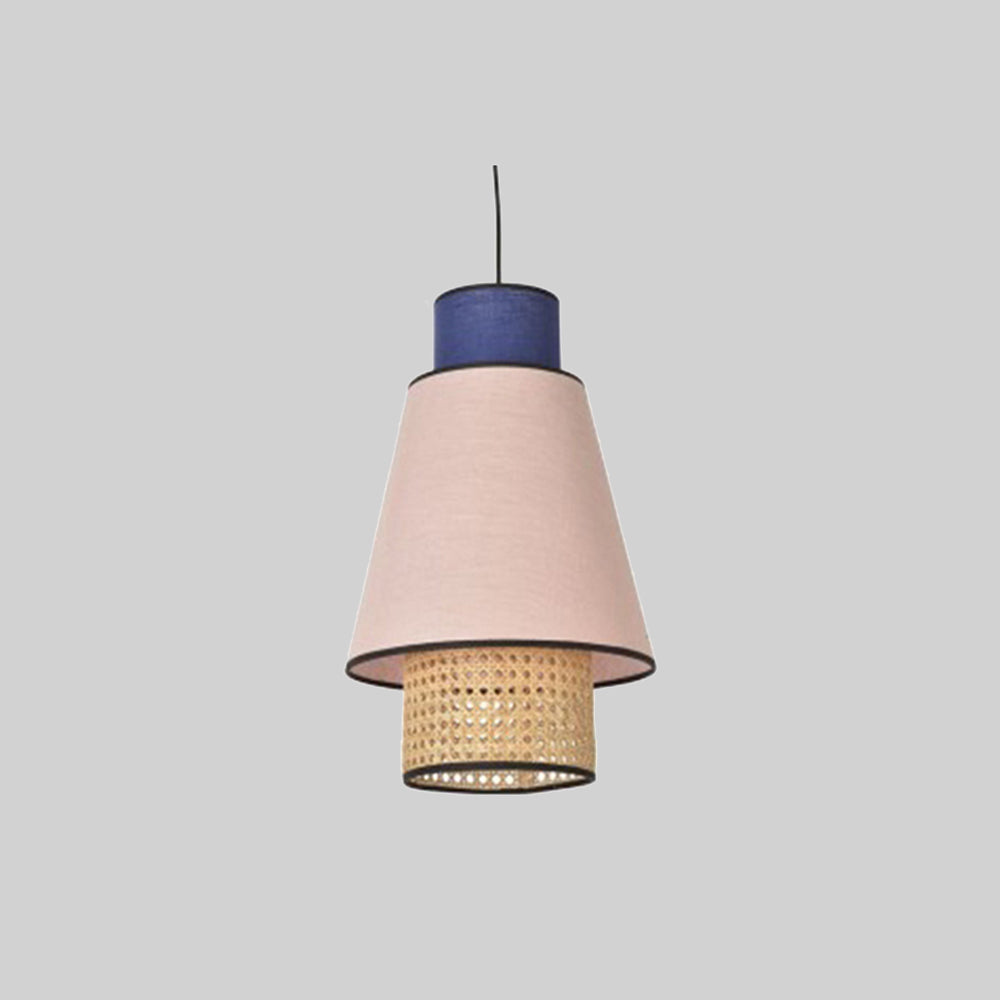 Ritta Moderni Naturale LED Lampada a Sospensione Rosa Reale Blu Metallo PVC Soggiorno/Camera da Letto