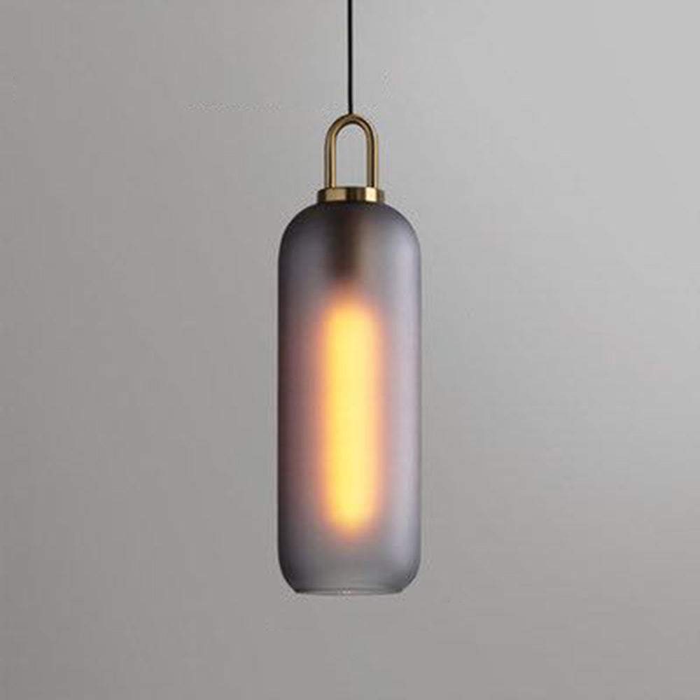 Valentina Moderno LED Lampade a Sospensione Cancella Vetro Cilindro Soggiorno/Camera da Letto
