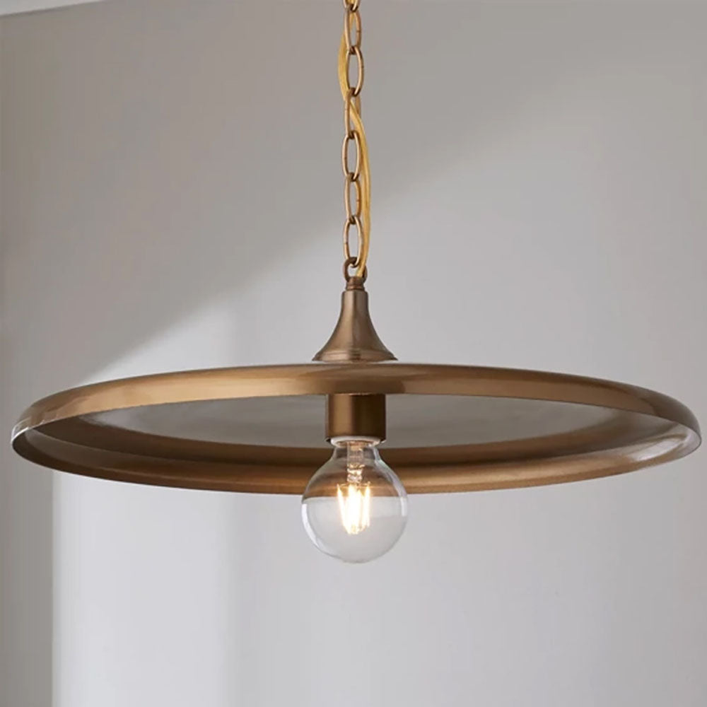 Silva Industria Vintage Metallo Lampade a Sospensione Bianco Soggiorno