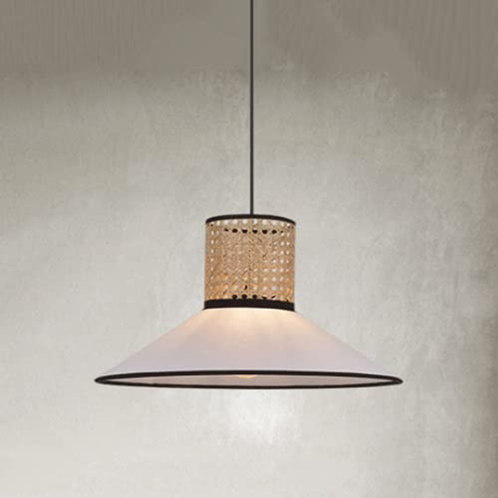Ritta Moderno Classico LED Lampada a Sospensione Rattan Soggiorno/Camera da Letto/Sala da Pranzo