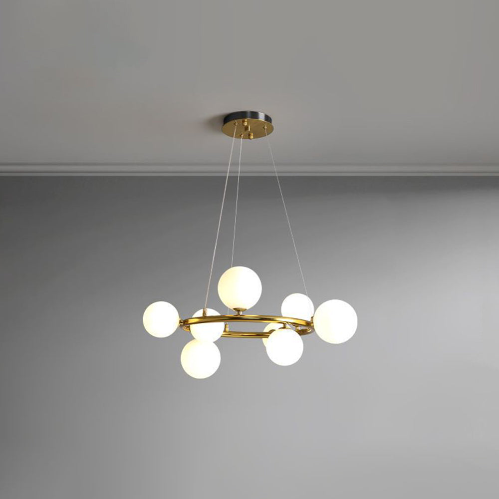 Valentina Moderno Minimalismo LED Lampade a Sospensione Metallo Vetro Oro/Nero Soggiorno/Camera da Letto/Sala da Pranzo