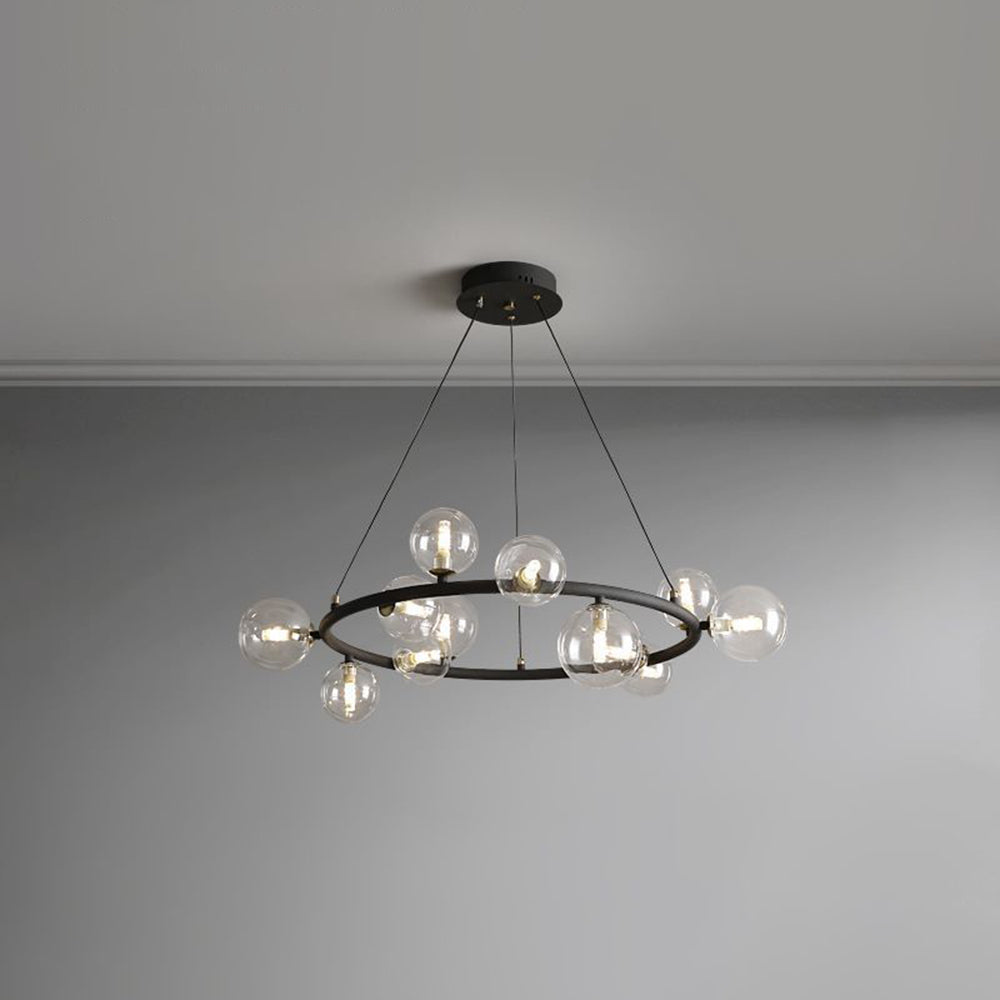 Valentina Moderno Minimalismo LED Lampade a Sospensione Metallo Vetro Oro/Nero Soggiorno/Camera da Letto/Sala da Pranzo