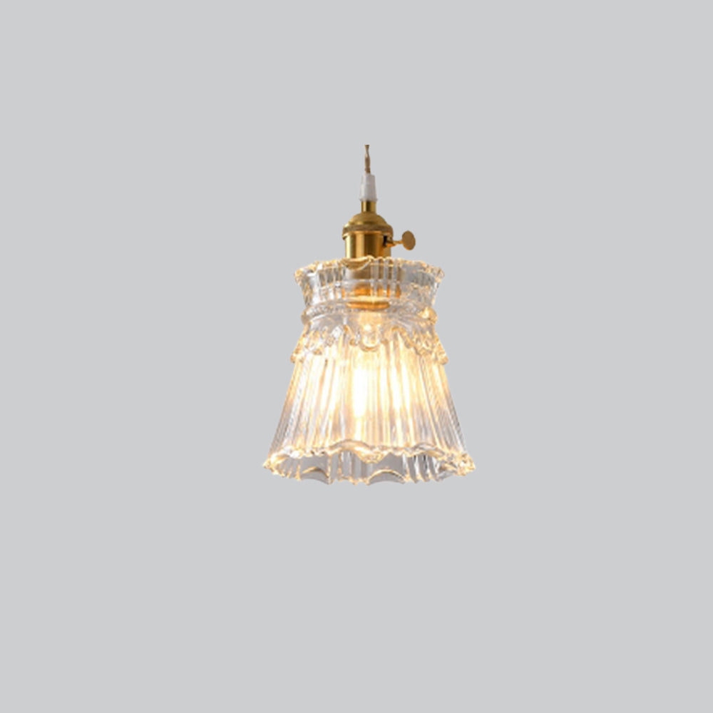 Valentina Arte Deco Soffiato Ottone/ Vetro Lampade a Sospensione