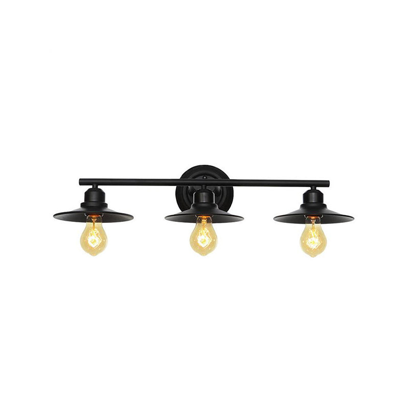 Alessio Design LED Applique Metallo Nera 4 Stile Sala da Pranzo/Soggiorno/Camera da Letto